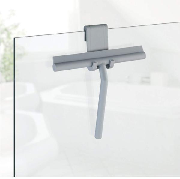 Bathroom Silicone Window Squeegee Clean Wiper With Handle