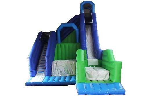 Giant Commercial Inflatable Water Slides For Amusement Park / Playground