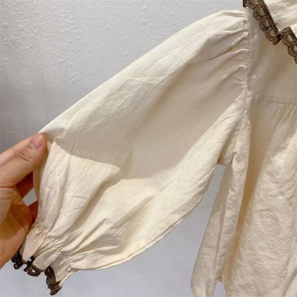 80cm Single Breasted Spring Children'S Clothing Polyester Long Sleeved Clothes