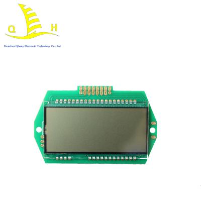 6 horas 1/3 de exposição de segmento de Bais Lcd com painel de vidro