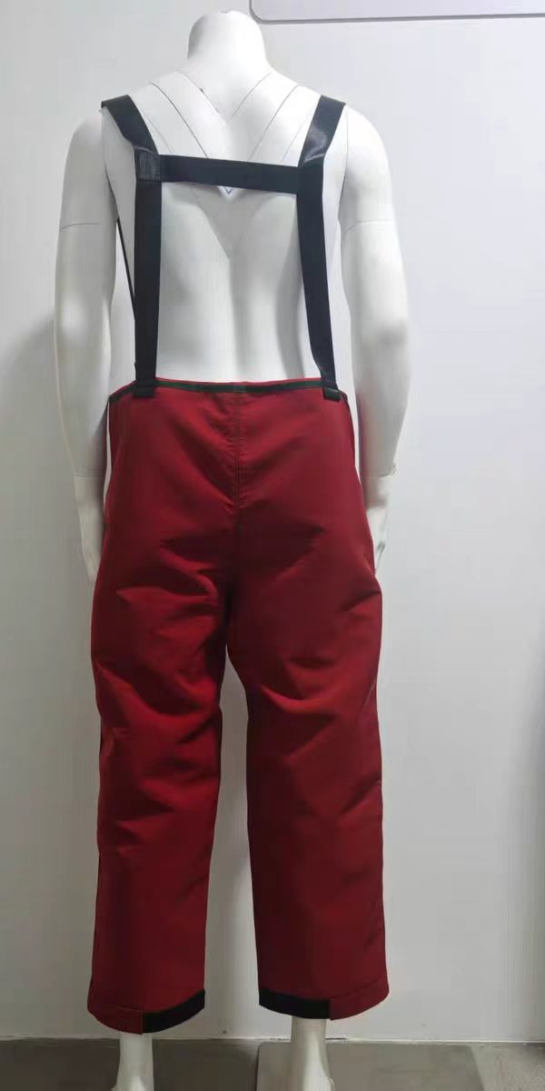 Split Type Water Blasting Safety Suit Reflective Strips Power Washing Suit Anti Tear