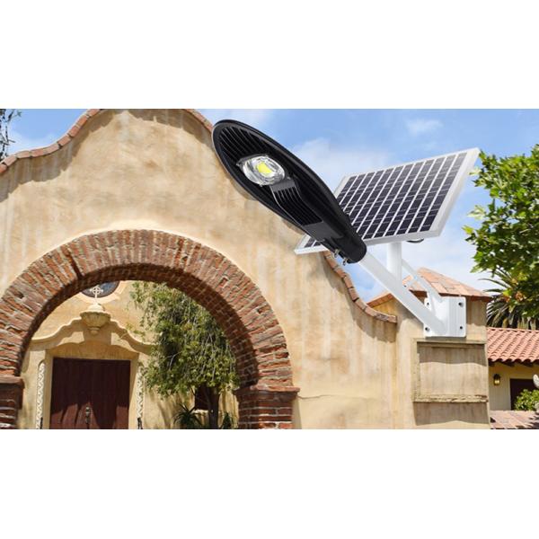 Super Brightness Solar Powered Outdoor Street Lights Water Resistant 15000LM