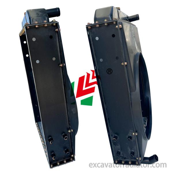 Радиатор для машиностроения для Weichai K4105 Высокий правый левый изгиб DF38 Тяжелые машины