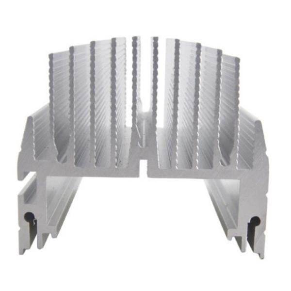 Black Anodizing Aluminium Heatsink Extrusion CNC Machining