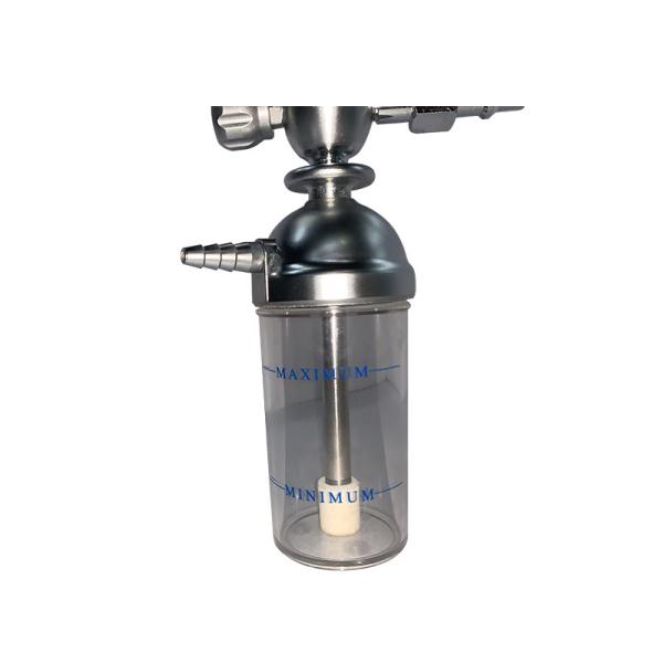 O2 Gas Brass Medical Oxygen Flowmeter For Emerfgency Care