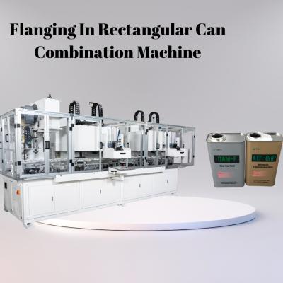 Brida en Máquina Combinada de Latas Rectangulares