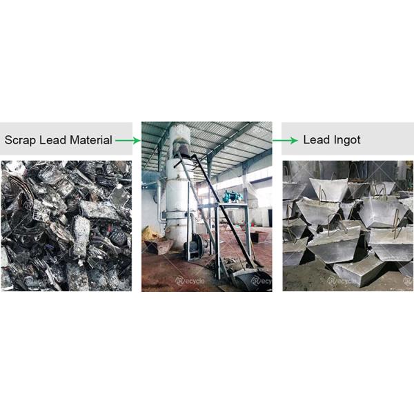 Scrap Battery Lead Melting Furnace Voltage As Requirements for Lead Recycling Refining