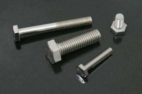 UNS S32205 Duplex 2205 Stainless Steel Hex Bolts M6 - M64 DIN960 ISO9001