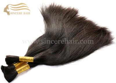 Hot Sell 22 Inch Natural Straight Brazilian Virgin Human Hair Bulk Extensions for sale