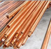 Cor roxa do comprimento da tubulação 73mm OD JIS 3.05mm 3m do círculo do cobre T3 para a construção