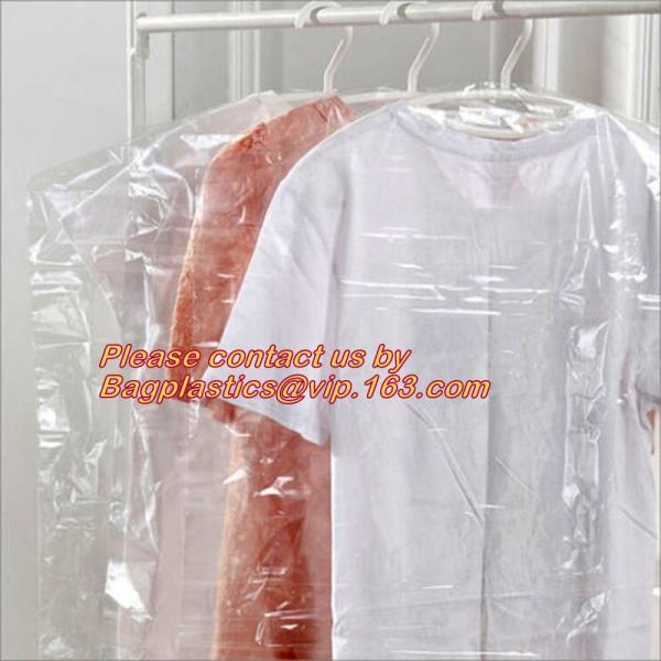 Laundry Dry Cleaning Garment Bag On Roll, Suit Garment Cover, Metal Hook, Holder, Galvanized Wire Laundry Hanger