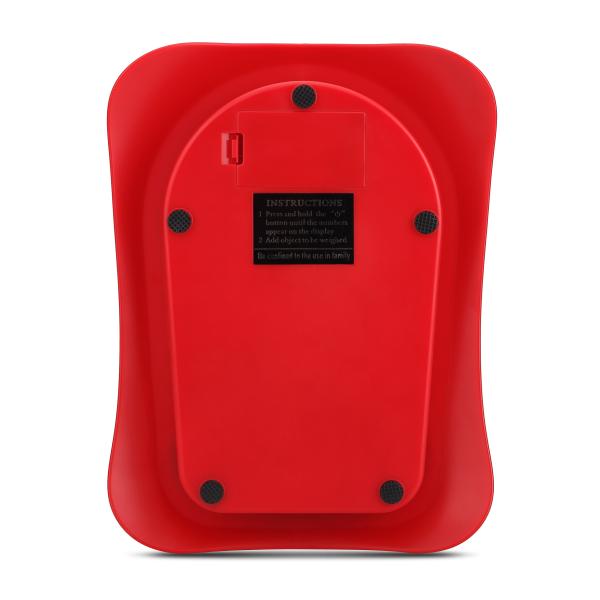 Scale Tray Big Bowl USB Rechargeable 12kg Food Weighing Scale Digital Kitchen Scale for Commercial Buyer Souvenir Stores