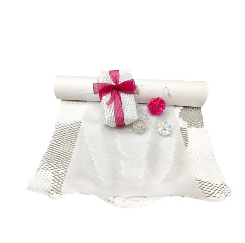 Eco-Friendly Biodegradable Kraft Honeycomb Sleeve for Flower Gift Wrapping Packaging Supplies