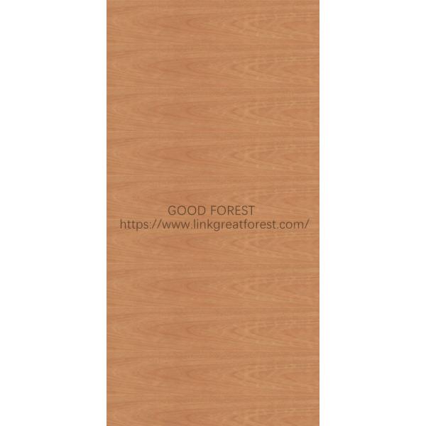 Faced Natural Okoume Wood Veneer Crown Grain Fancy Panel E1/E0 Grade Plywood 25mm Thickness For Door China Makes