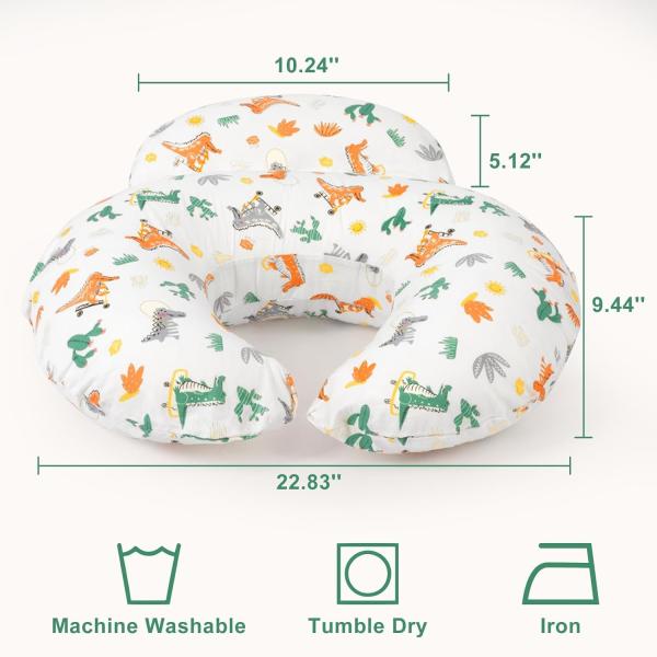 Nursing Pillow&Breastfeeding Support Pillow Removable&Machine Washable