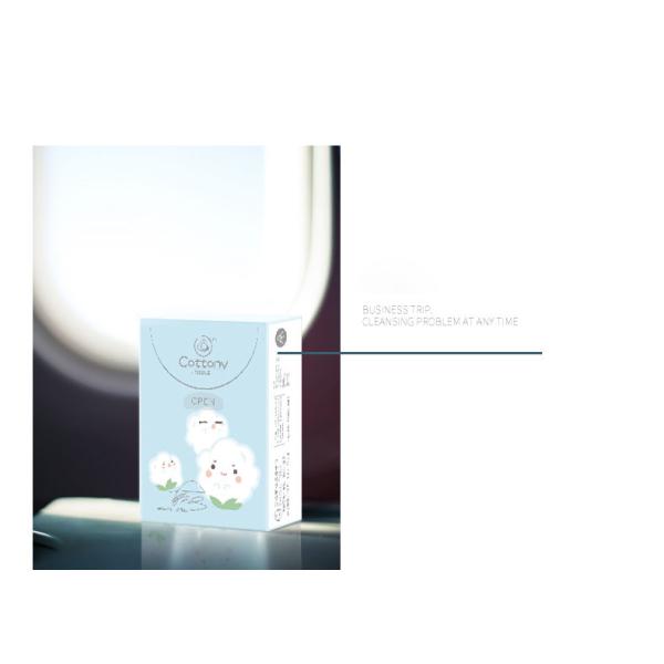 Soft Skin Friendly Makeup Cleaning Wipes Spunlace Material For Baby & Adult