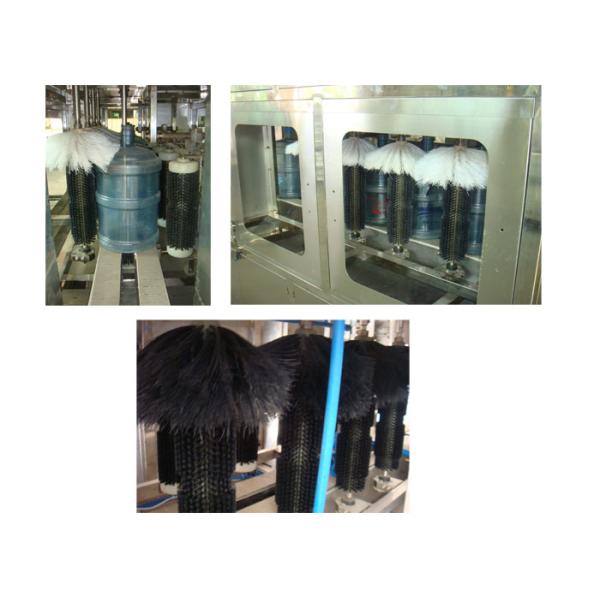 200-300 BPH 5 Gallon Water Bottling Line Inside And Outside Bottle Washing Available
