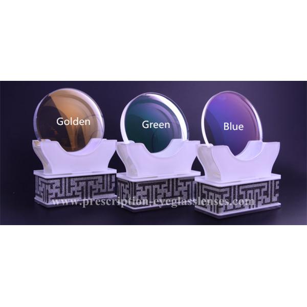 Hard Multi Coated Prescription Eyeglass Lenses 1.499 Index 58 Abble Value