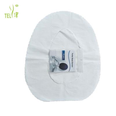 PE Film Disposable Toilet Seat Protectors Antibacterial