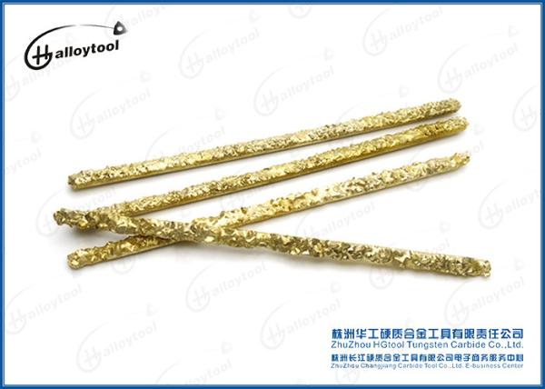 Carboneto da resistência de desgaste que solda a soldadura de Rod For Coal Mining Surfacing