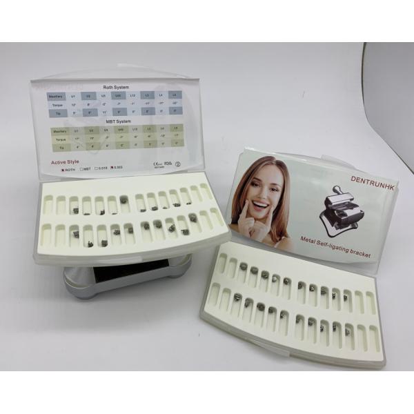 Dental Metal MBT 022 Self Ligating Braces Active Style Orthodontic Damon Q Braces