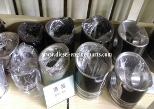 6D125 Diesel Engine Piston Aluminum Phosphating High Temperature Resistant