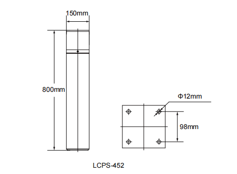 Батарея лампы 3.2V 6400mAh лужайки солнечной энергии СИД UL 340LM
