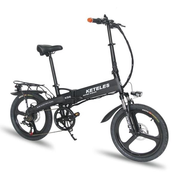 48V 350W 10AH Electric Bike with 20 Inch Folding Frame and 31-60km Range per Power