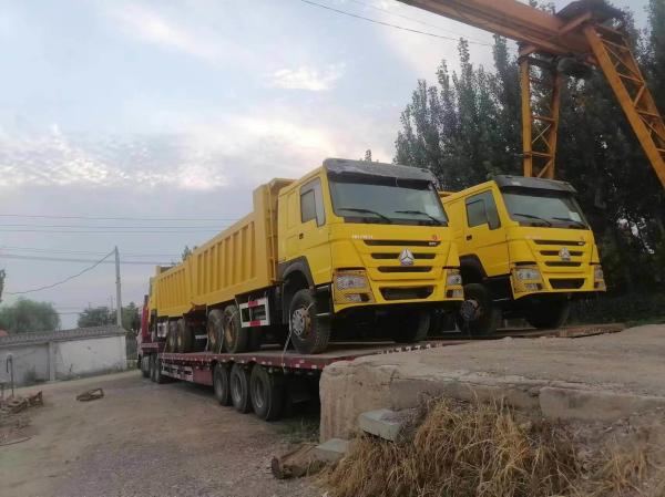 Capacidade do motor de 6-8L HOWO Caminhão 20 3050 70-100 toneladas 6X4 371HP