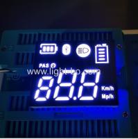 Ultra blanc personnalisé 7 segments LED affichage commune anode pour scooter électrique