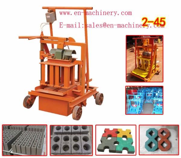 Egg Laying Hollow Block Machine Brick Making Machine in Kenya 2-45 for Construction