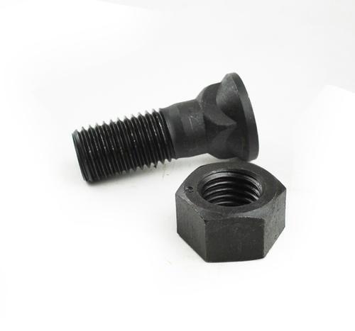 Excavator Track Bolts And Nuts , Stainless Steel Nut And Bolt 12mm