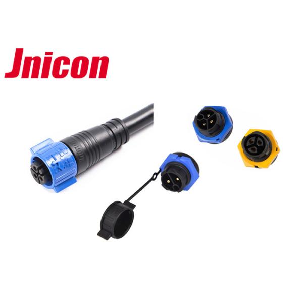 Male Female 2 Pin Waterproof Electrical Wire Connector Plug M19 20A / 300V