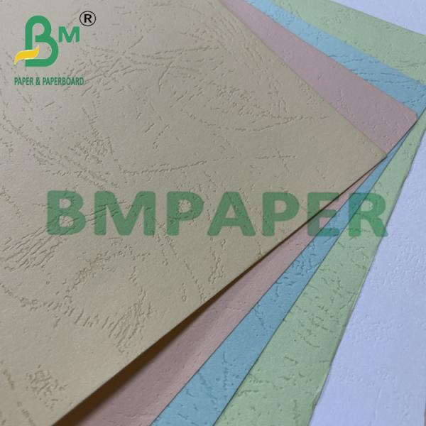 160g 180g Thick Colour Bristol Embossed Leather Grain Cover Cardboard Paper 160g 180g Толстая Бристольская рельефная кожаная картона