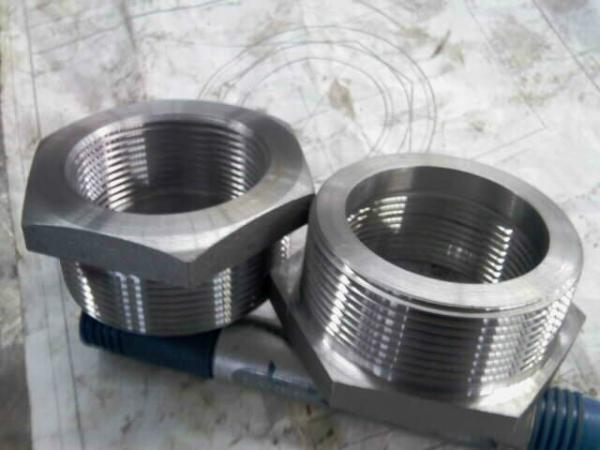 ASME B16.11 Forged Pipe Thread Bushing , Hastelloy C276 N10276 Threaded Steel Bushing