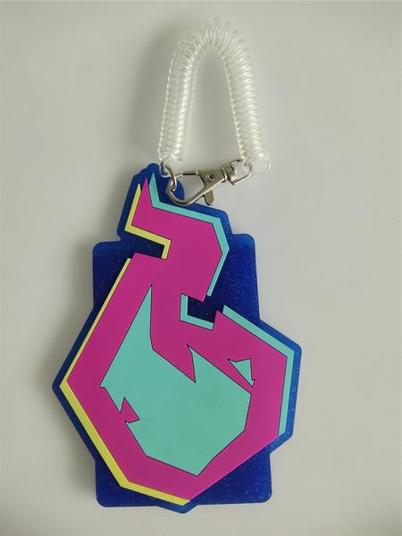 Sublimation Glitter Anime Luggage Tag
