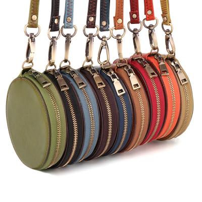 2022 Designs Short Wallet Length Genuine Leather Coin Purse for Women Highly OEM ODM