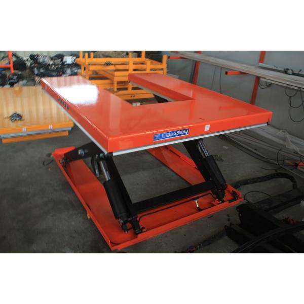 U Shaped Static Electric Lift Table Handing Equipment 1.5 Tons 1450×985mm