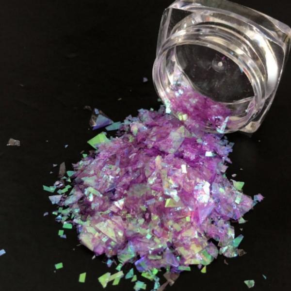 Excellent Nail Art Effect 2025 Irregular Chunky Glitter Flakes Decorations Shiny Candy Color for Christmas Occasion
