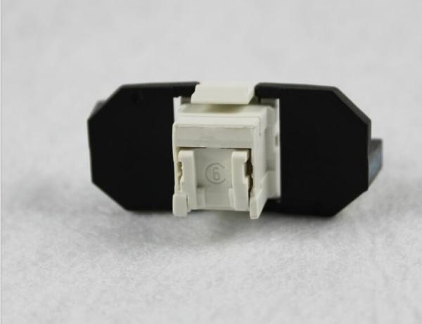 3M datilografa a CAT6 RJ45 UTP os 180 graus Unshielded Jack trapezoide para a rede