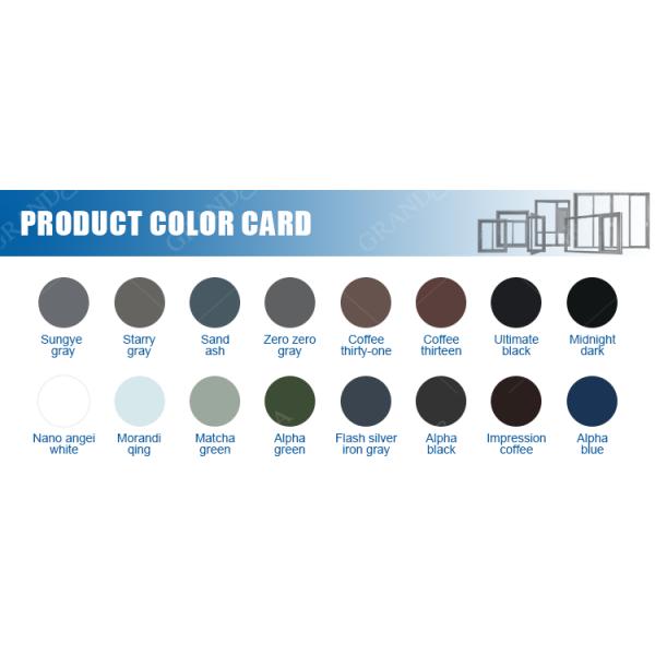 USA American Modern Design Storefront Front Glaze White Swing Entry Commercial Kfc Chicken Aluminium Door