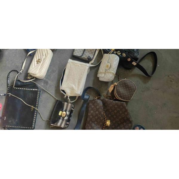 Silk Beads Crystals Decorated Preloved Authentic Second Hand Brand Name Bags 1kg