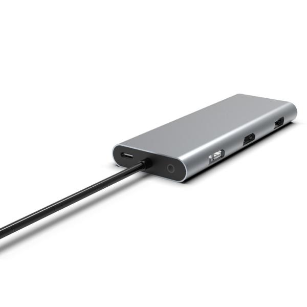 9 In 1 100W Usb C Hub 4k 60hz Hdmi Card Reader PD USB 3.0/2.0 Gigabit Ethernet USB C Dock