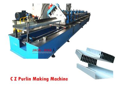 Rolo estrutural de aço do quadro que forma a máquina, Purlin de C Z que faz a máquina