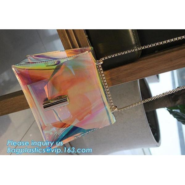 summer tote bag Transparent PVC Beach Shoulder Bags jelly candy bag, Fashionable Handbag Shoulder Bag, wallet, pac, pack