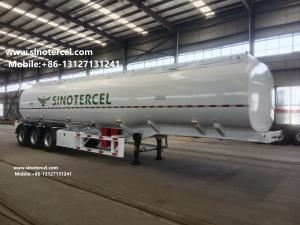 35CBM 3 Axle Fuel Tank Semi Trailer with ABS Option