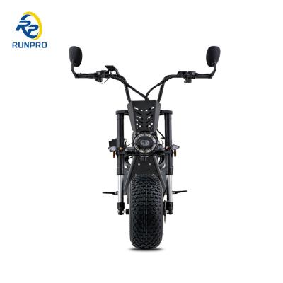 Scooter Elétrico Citycoco Pneus Gordos 1500W 2*1500W 60V Dobrável Long Range com COC CEE
