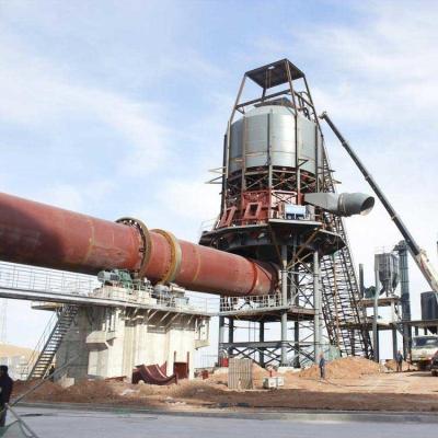 Clinker Calcination Equipment Cylinder Φ4.8m Rotary Kiln Cement Plant