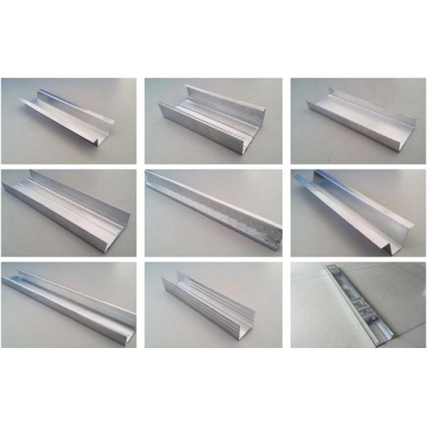 Крен киля следа 0.5mm стержня датчика металла светлый светлый формируя машину для гипсокартона