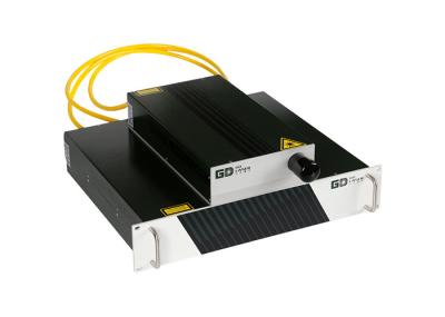 Laser de fibra MOPA de alta potência de pico dividido de 100 W